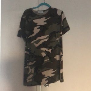 Camo Mini Dress
